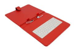 AIREN AiTab Leather Case 3 with USB klávesnica 9,7" RED (SK/SK/DE/UK/US.. layout)