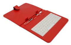 AIREN AiTab Leather Case 2 with USB Keyboard 8" RED (SK/SK/DE/UK/US.. layout)