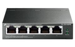 TP-LINK &quot;5-Port Gigabit Easy Smart Switch with 4-Port PoE+, 4× Gigabit PoE+ Ports, 1× Gigabit Non-PoE Ports&quot;