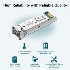 TP-LINK SFP modul SM311LM 1Gbps modul 550m, MM/LC MiniGBIC modul