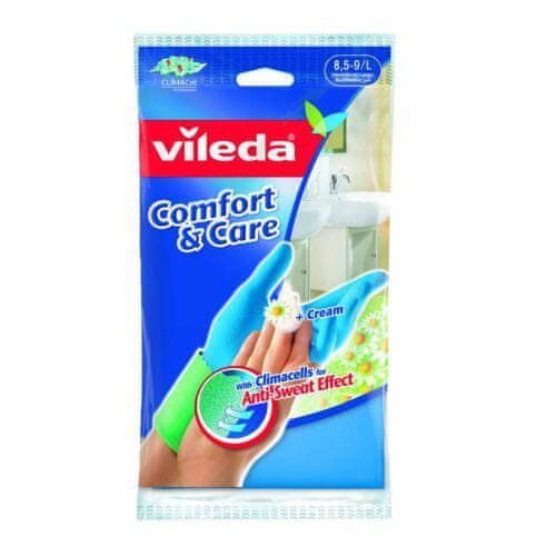 VILEDA Rukavice Comfort and Care veľ. L 145744