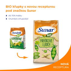 Sunar BIO Chrumky Hráškové struky 45 g