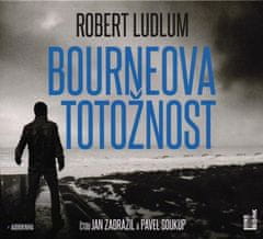 Bourneova totožnosť - 2 CDmp3 (Číta Ján Zadražil a Pavel Soukup)