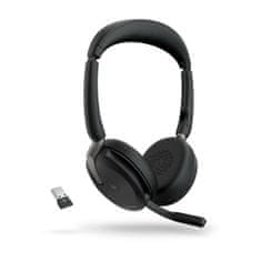 Jabra Evolve2 65 Flex/Stereo/ANC/USB/BT-USB/Bezdrôt/MS/Čierna