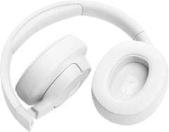 JBL Tune 720BT - white (Pure Bass, Voice Aware, sklápací)