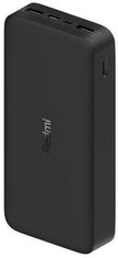 Xiaomi Redmi 18W Fast Charge Power Bank 20000mAh Black