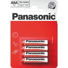 PANASONIC R03 4BP AAA Red