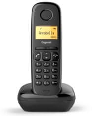 Siemens GIGASET A170 - DECT/GAP bezdrôtový telefón, farba čierna