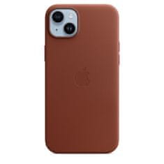 Apple iPhone 14+ Leather Case with MagSafe - Umber