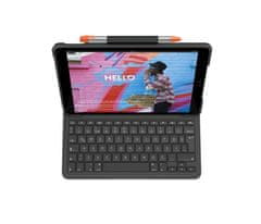 Logitech Slim Folio pre iPad (CZ layout, grav.)