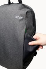 Acer urban backpack, grey & green, 15.6"