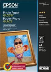 Epson Photo Paper Glossy A4 20 listov