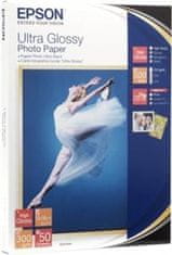 Epson Ultra Glossy Photo Paper 10x15,300g (50 listov)