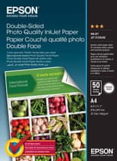 Epson Double-Sided Photo Quality Inkjet Paper,A4,50 sheets