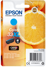 Epson Singlepack Cyan 33XL Claria Premium Ink