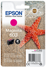 Epson cartridge T03U3 magenta (hviezdice)