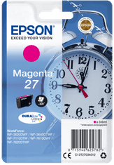 Epson Singlepack Magenta 27 DURABrite Ultra Ink C13T27034012