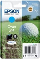 Epson Singlepack Cyan 34 DURABrite Ultra Ink C13T34624010