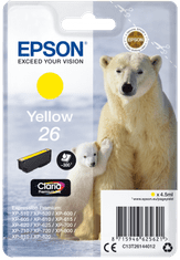 Epson Singlepack Yellow 26 Claria Premium Ink