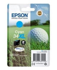 Epson Singlepack Cyan 34XL DURABrite Ultra Ink C13T34724010