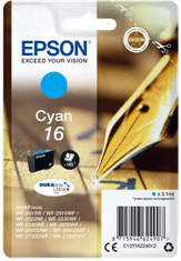 Epson Singlepack Cyan 16 DURABrite Ultra Ink C13T16224012