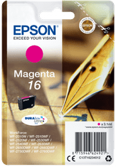 Epson Singlepack Magenta 16 DURABrite Ultra Ink C13T16234012