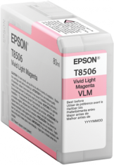 Epson Singlepack Photo Light Magenta T850600 UltraChrome HD ink 80ml