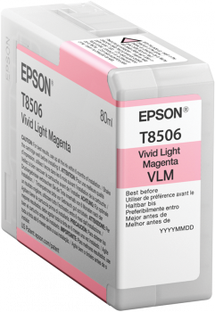 Epson Singlepack Photo Light Magenta T850600 UltraChrome HD ink 80ml