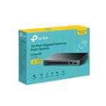 TP-LINK Switch LS1210GP 1x GLAN, 8x GLAN s PoE+, 1x SFP, 61W