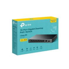 TP-LINK Switch LS1210GP 1x GLAN, 8x GLAN s PoE+, 1x SFP, 61W