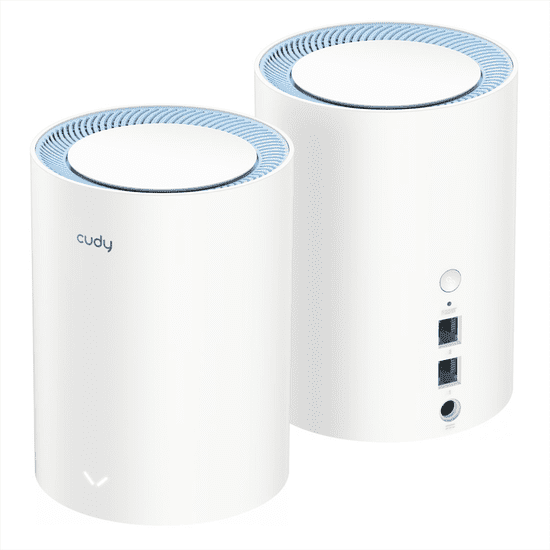 Cudy AC1200 Wi-Fi Mesh systém, set 2 ks (M1200 (2-Pack))