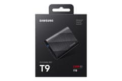 SAMSUNG SSD 1TB externý T9, čierna