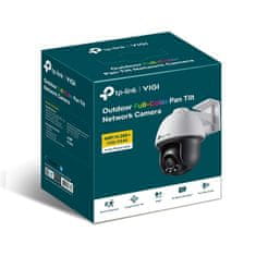 TP-LINK VIGI C540(4mm) 4MP Outdoor farebná Pan/Tilt network camera