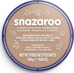 Snazaroo Farba na tvár Svetlo béžová (Barely Beige) 18ml