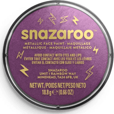 Snazaroo Farba na tvár Metalická Fialová (Purple) 18ml