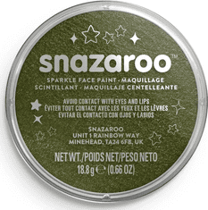 Snazaroo Farba na tvár Trblietavá Zelená (Sparkle Green) 18ml