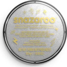 Snazaroo Farba na tvár Metalická Strieborná (Electric Silver) 18ml