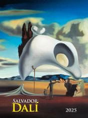 Kalendár 2025 Salvador Dalí, nástenný, 42 x 56 cm