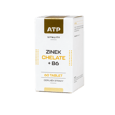 ATP Vitality Zinok Chelate + B6 60 tbl