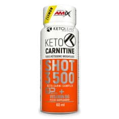 AMIX KetoLean Keto goBHB + Carnitine Shot 3500 20 x 60 ml fresh lemon