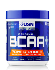 USN BCAA Power Punch 400 g modrá malina