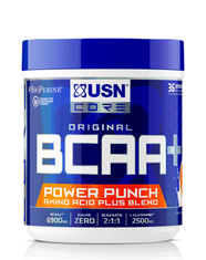 USN BCAA Power Punch 400 g modrá malina