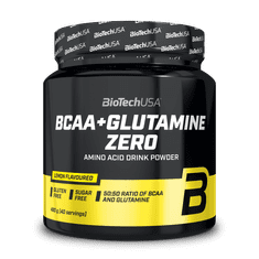 BioTech BCAA + Glutamine Zero 480 g peach ice tea