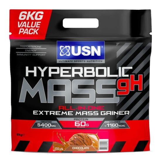 USN Hyperbolic Mass gH 6000 g čokoláda