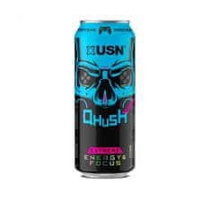 USN Qhush Energy Drink 500 ml blue gaming