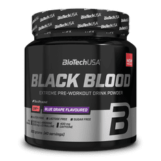 BioTech Black Blood CAF+ 300 g blue grape