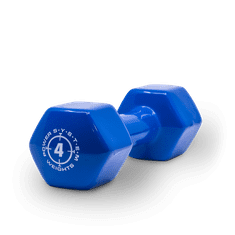 Power System Vinyl Dumbell 4 kg blue