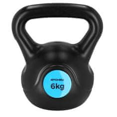 Spokey KETLA Kettlebell plastová činka 6 kg