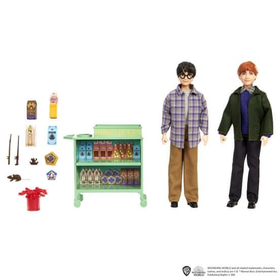 Mattel HP BÁBIKY HARRY A RON NA CESTE EXPRESOM DO BRADAVÍC