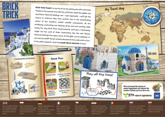 Trefl BRICK TRICK Travel: Santorini M 260 dielov